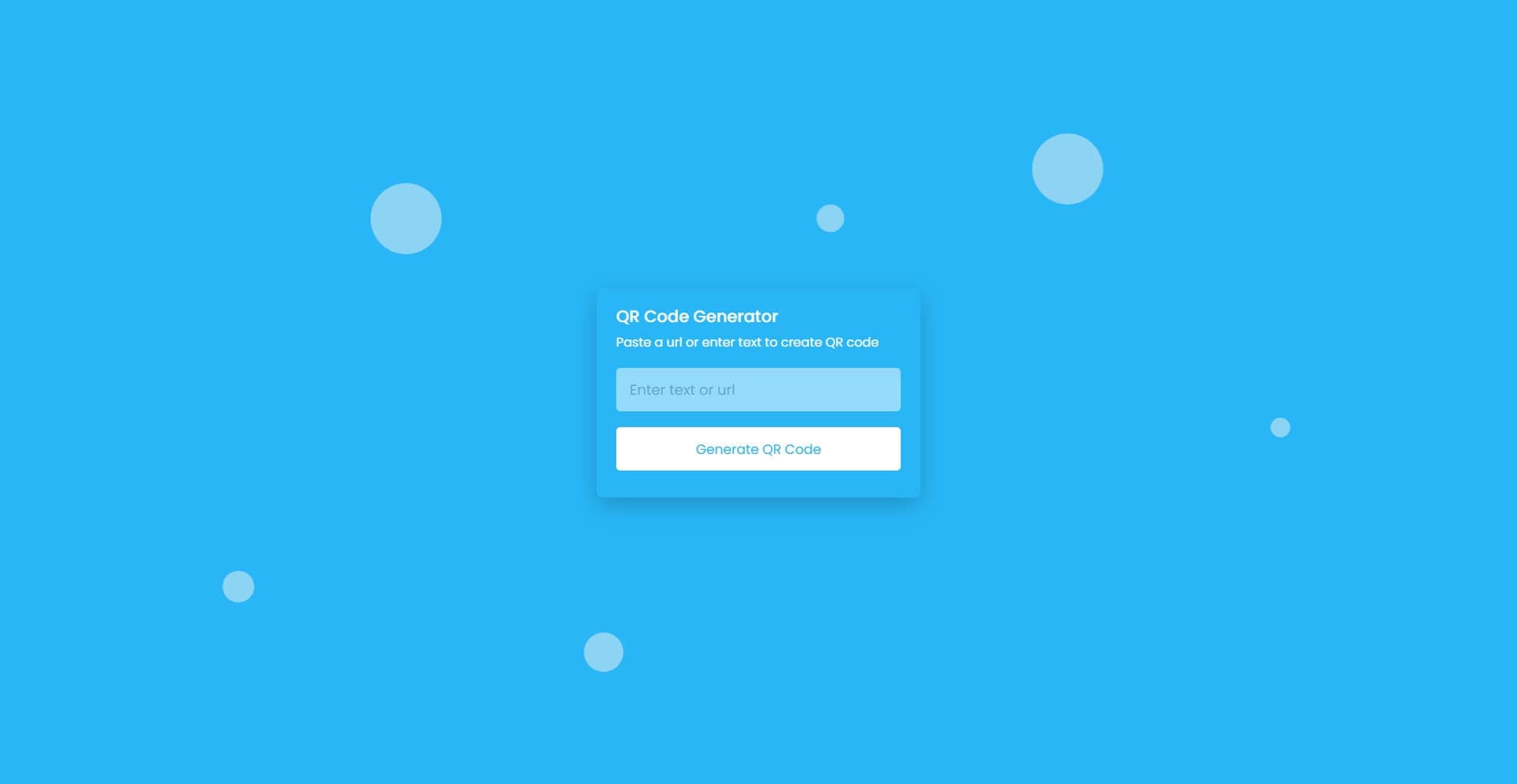 QR Code Generator